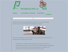 Tablet Screenshot of pharmalinegroup.it